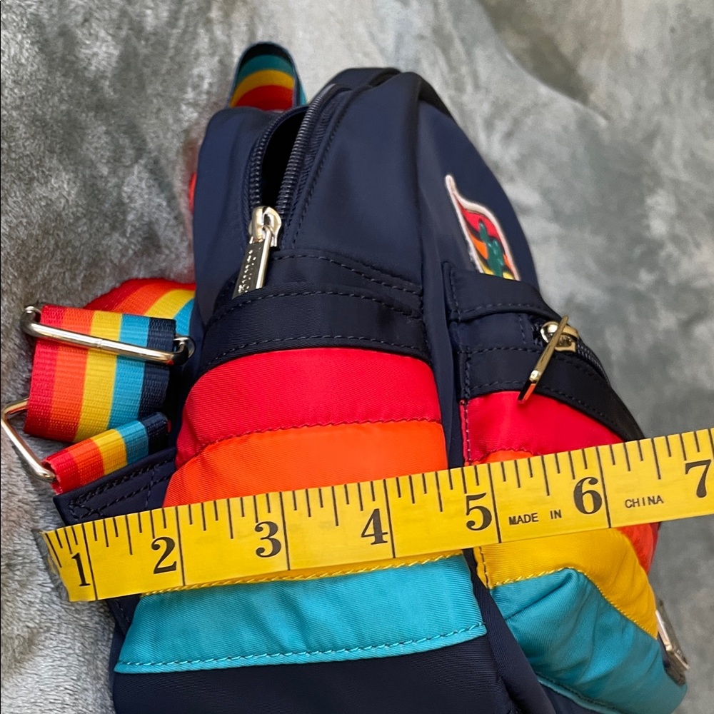 Disney Cruise Line x Loungefly Mini Backpack – Rainbow Straps (12”) - Picture 9 of 9